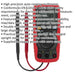 11 Function Auto-Ranging Digital Multimeter - LCD Display - Battery Powered Loops