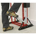 15 Tonne Floor Type Hydraulic Press - Adjustable Pump Unit - Handle & Foot Pedal Loops