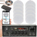Bluetooth Ceiling Music Kit 5 Zone Stereo Amplifier & 10x Mini Flush Speakers