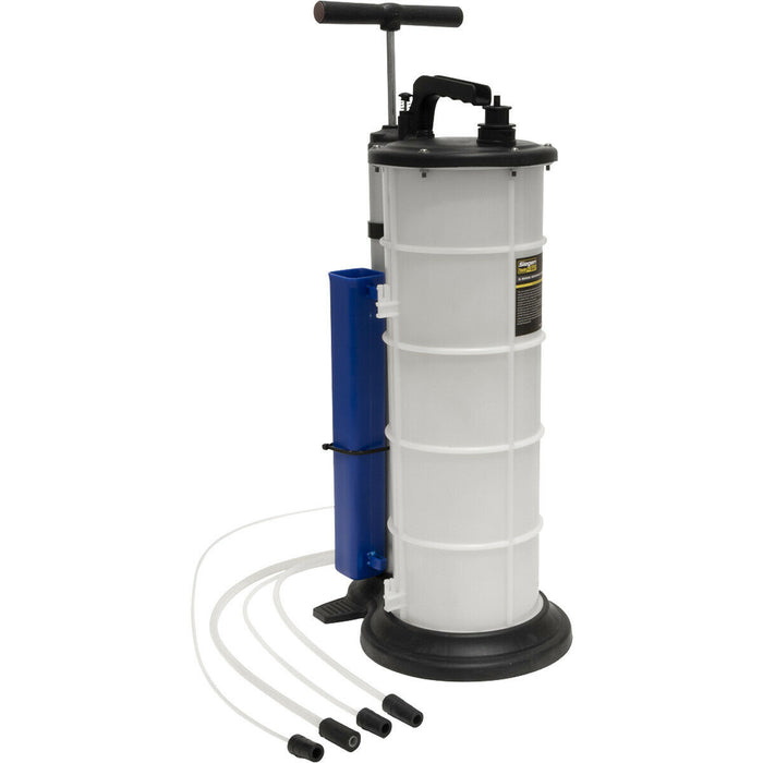 9L Manual Vacuum Oil & Fluid Extraction - Supplied with Four 1m Suction Probes Loops