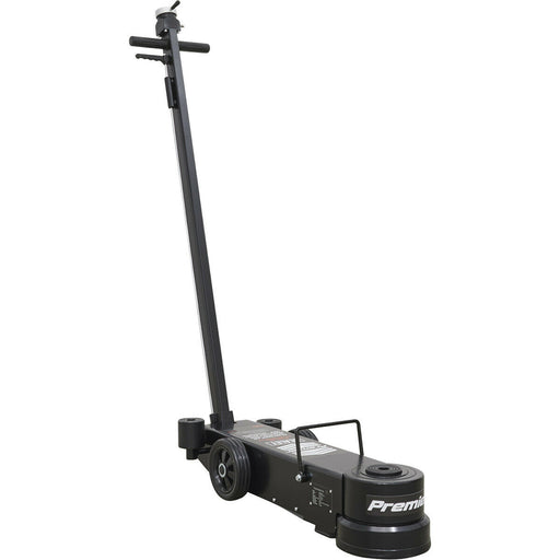 Air Operated Low Entry Telescopic Jack - 60 Tonne Capacity - Long Reach Loops