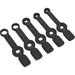 5 Piece Brake Caliper Slogging Wrench Set - 3/4" Sq Drive - TRX-Star - Bi-Hex Loops