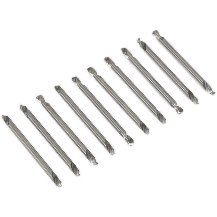 10 PACK Double Ended HSS Drill Bit Set - 1/8" - Pop Riveting Pilot Hole Drilling Loops