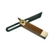 100mm Mini Adjustable Bevel Woodwork Marking Tool Adjustable Wing Nut Blade Loops