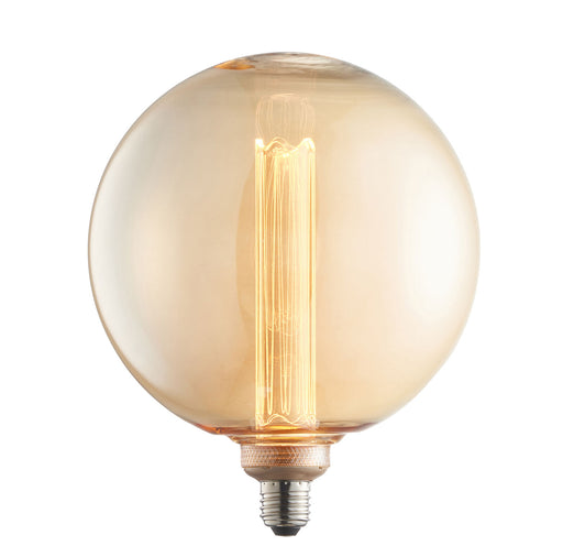 LED Filament Lamp Bulb Amber Glass 2.8W LED E27 Warm White Globe Bulb Loops
