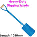 Heavy Duty 1030mm Digging Spade MYD Handle Gardening Landscaping Hole Waste Loops