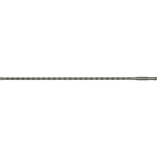 8 x 450mm SDS Plus Drill Bit - Fully Hardened & Ground - Smooth Drilling Loops