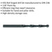 10 PACK 5.5mm Roll Forged HSS Drill Bit - Suitable for Hand and Pillar Drills Loops