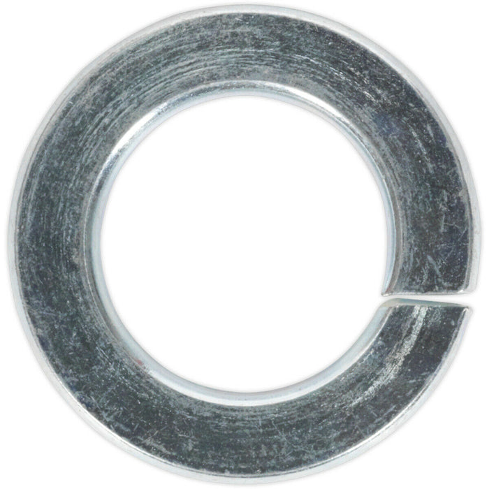 50 PACK Metric Spring Washer - M14 - DIN 127B - Zinc Plated Metal Spacer Loops