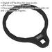 15 Point Oil Filter Wrench - 74.5mm Dia - 1/2" Sq Drive - Suits Ford EcoBoost Loops