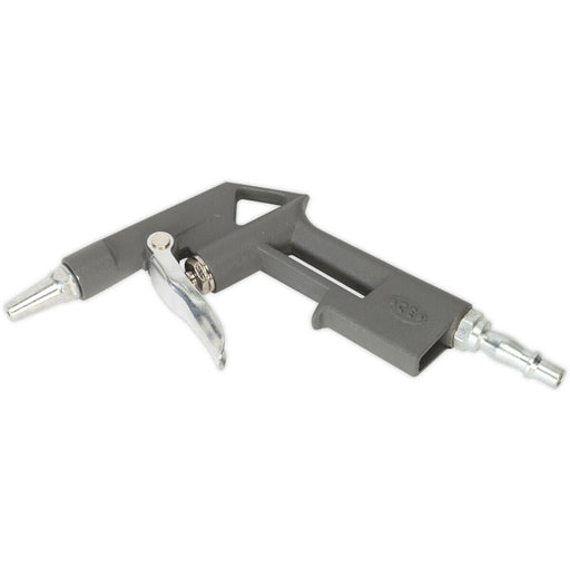 Air Blow Gun - Quick Release Coupling Connector - 1/4" BSP Inlet - Short Nozzle Loops