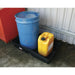 60L Spill Tray - Suitable for Storing 2 x 45L Drums - High-Density PE Plastic Loops