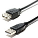 3m USB A Male To Female Extension Laptop PC Cable Lead 2.0 iPhone Plug Adapter Loops