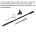 Belt Tensioner Tool - For Hyundai & Mitsubishi - Petrol 1.6 to 3.5 - Belt Drive Loops