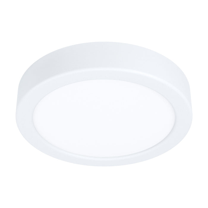 Wall / Ceiling Light White 160mm Round Surface Mounted 10.5W LED 3000K Loops