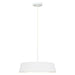 5 Bulb Ceiling Pendant Light Fitting Matte White LED E14 60W Bulb Loops