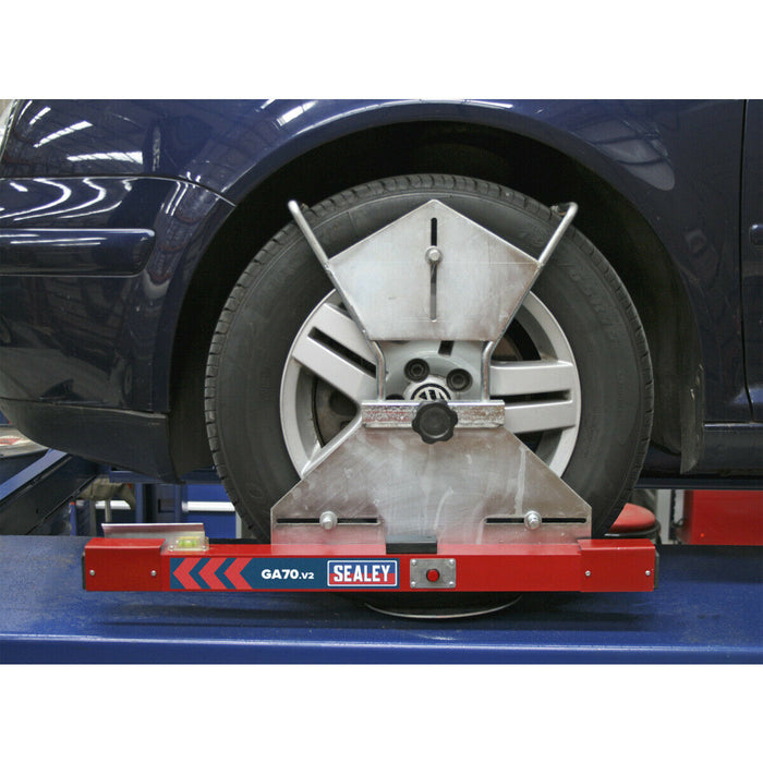 13" to 22" 4-Wheel Laser Alignment Kit - Portable Track Day Car Set-up Trolley Loops