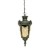 Outdoor IP44 1 Bulb Chain Lantern Old Bronze LED E27 100W Loops