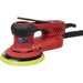 150mm Variable Speed Brushless Palm Sander 350W 230V Compact Lightweight Mains Loops