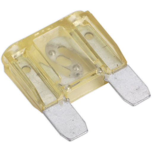 10 PACK 20A Automotive MAXI Blade Fuse Pack - 2 Prong Vehicle Circuit Fuses Loops