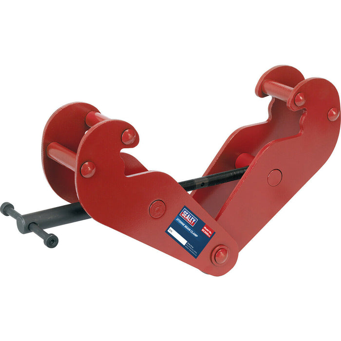 3 Tonne Beam Clamp - Semi-Permanent Steel Beam Attachment - Lifting Point Loops