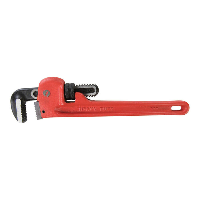 355mm (14 Inch) Adjustable Heavy Duty Pipe Wrench Smooth Plumbing Spanner Loops