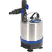 Stainless Steel Submersible Pond Pump - 1750L/Hr - 4 x Fountain Heads - 230V Loops