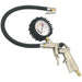 Premium Pistol Grip Tyre Inflator - Clip-On Connector - 0.5m Hose - 1/4" BSP Loops