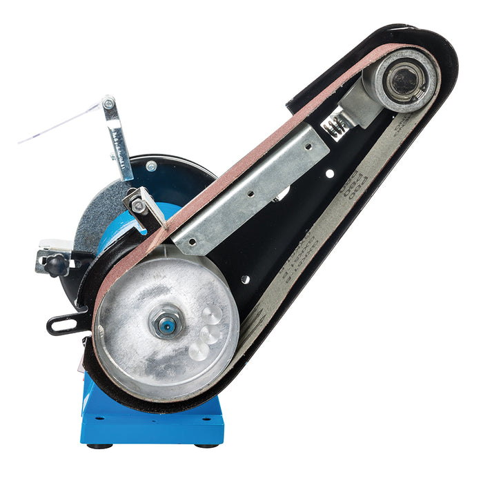 240W Bench Grinder & Belt Sander 150mm Grinding Wheel Table Mounted Polishing Loops
