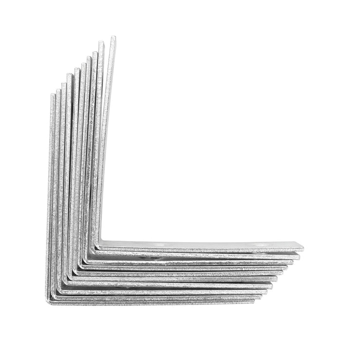 Angle Brackets Racking 10 PACK 40mm x 16mm Angled Corner Braces Shelving & Racking Support Br ...