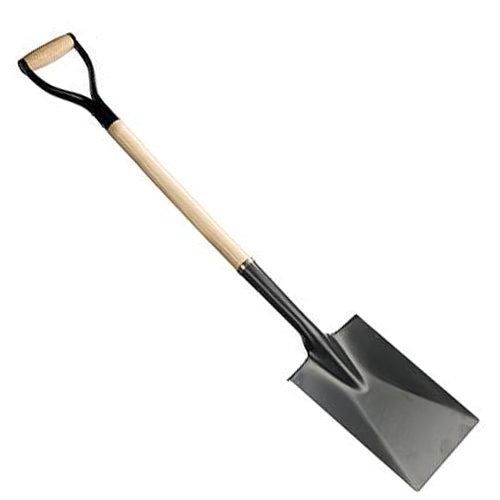 Heavy Duty 1100mm Square Digging Spade PYD Handle Landscaping Gardening Tool