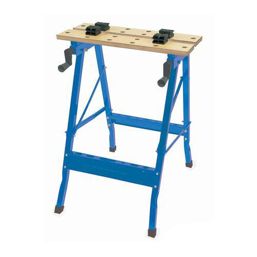 Portable Workbench Max 100kg Includes 2 560mm x 110mm Worktops Foldable Loops