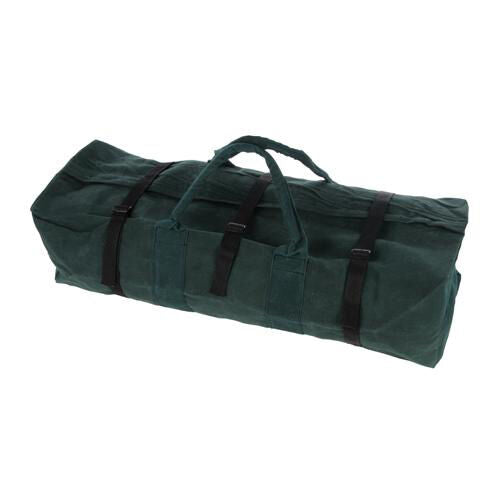 760mm (L) Large Canvas Tool Bag Tool Box / Storage Container Carrier Loops