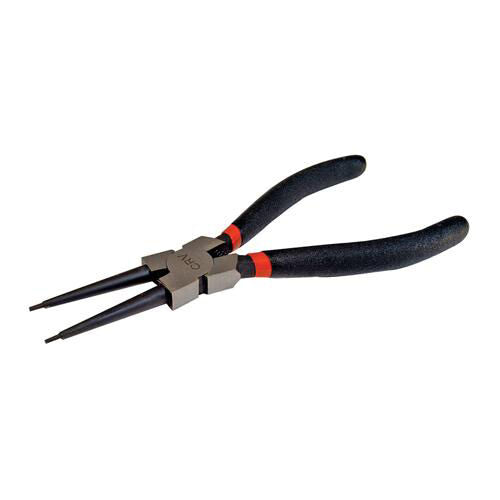 230mm Internal Circlip Pliers Hardened Tips PVC Handles Electrician Tool Loops