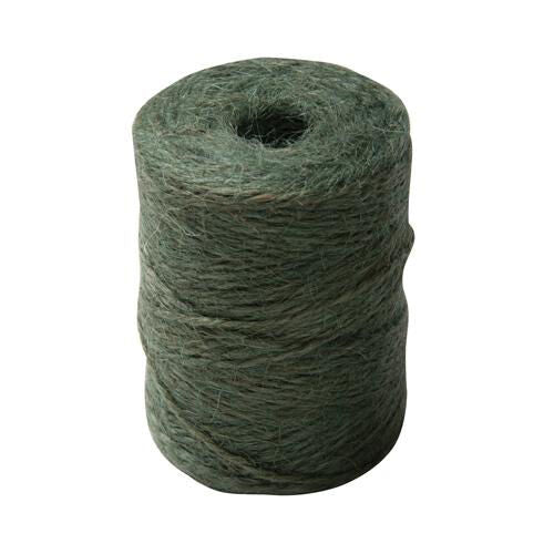 250m Natural Jute Garden Twine Strong Biodegradable Tie Plants Back Loops
