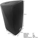 2x Pair 6.5" Outdoor Rated Black Wall Speakers 140W 8 Ohm IP55 Weatherproof