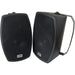 400W LOUD Outdoor Bluetooth System 2x 140W Black Speaker Weatherproof Garden Music