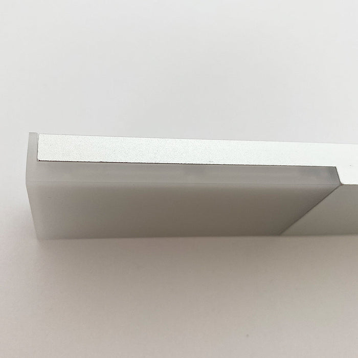 5x ALUMINIUM Slim Rectangle Under or Over Cabinet Kitchen Light & Driver Kit - Natural White LED