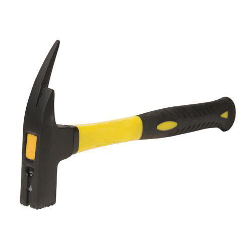 1.3Ib Fibreglass Roofing Hammer with Spike & Claw Hand Fixing Removing Nail Tool Loops