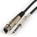 5m 6.35mm ¼" Stereo Jack Plug to XLR Female Cable 3 Pin Audio Microphone Lead Loops