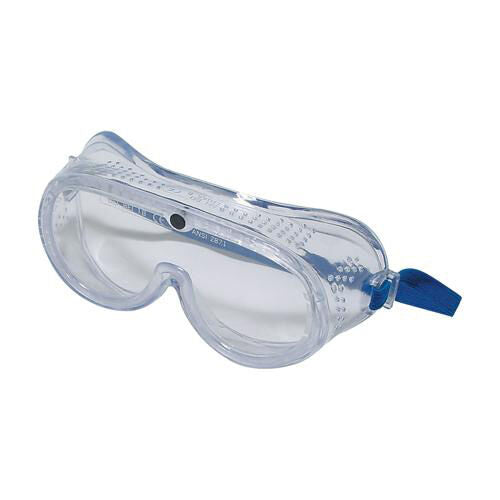 Safety Goggles Direct Ventilation Soft Flexible PVC Frame Eye Protection Loops