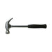 16oz Tubular Shaft Claw Hammer Heavy Duty Rubber Handle Building Nails Breaking Loops