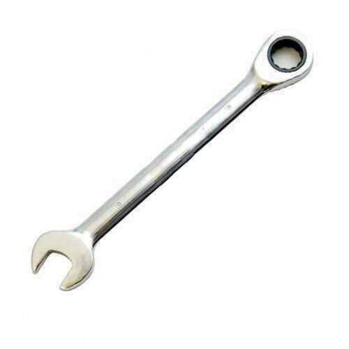 13mm Fixed Head Ratchet Combination Spanner Metric Gear Loops