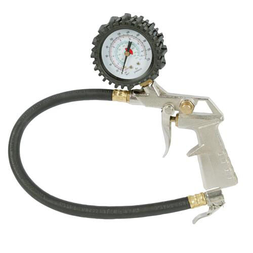 Air Tyre Inflator Pump 400mm Hose 0 220psi 1/4" Inch Quick Connect Car Bic Loops