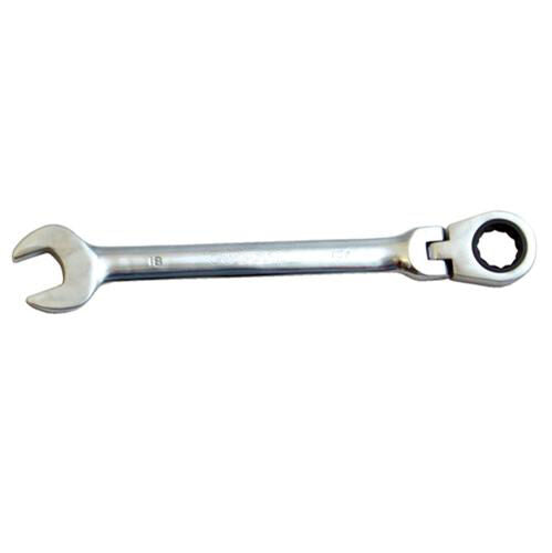 9mm Flexible Ratchet Ring Spanner Pivot Metric Car Lorry Garage Handy Tool Loops
