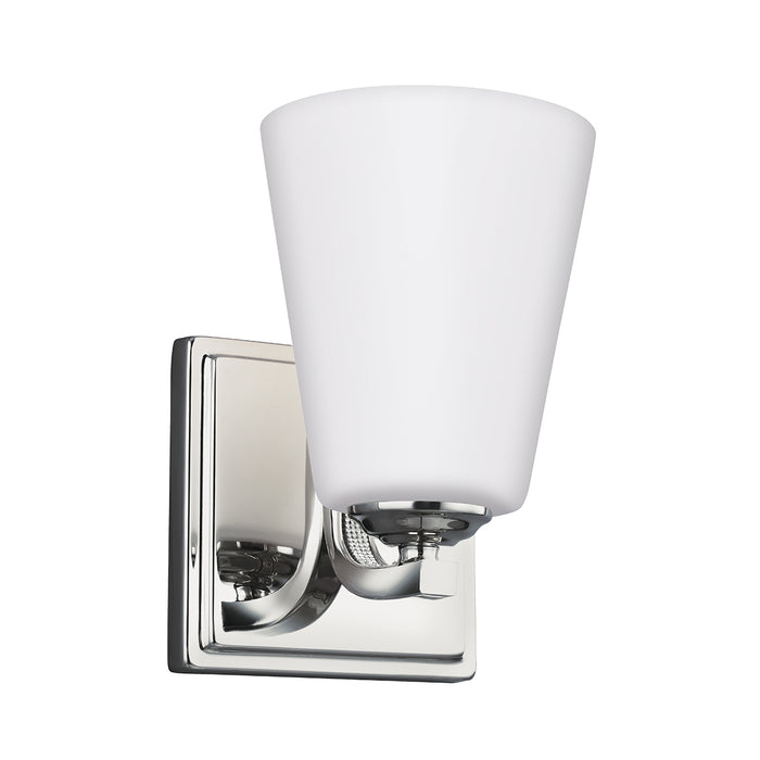 Wall Light Sconce Highly Polished Nickel Finish LED E27 60W Bulb d00894 Loops