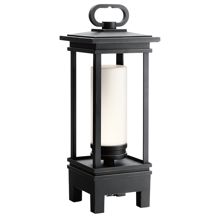 Outdoor IP44 Bluetooth Lantern Rubbed Bronze LED 3W Bulb Light Fitting d01813 Loops