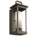 Outdoor IP44 Wall Light Sconce Rubbed Bronze LED E27 60W Bulb Outside External Loops