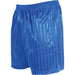 XS ROYAL BLUE Junior Sports Continental Stripe Training Shorts Bottoms Football