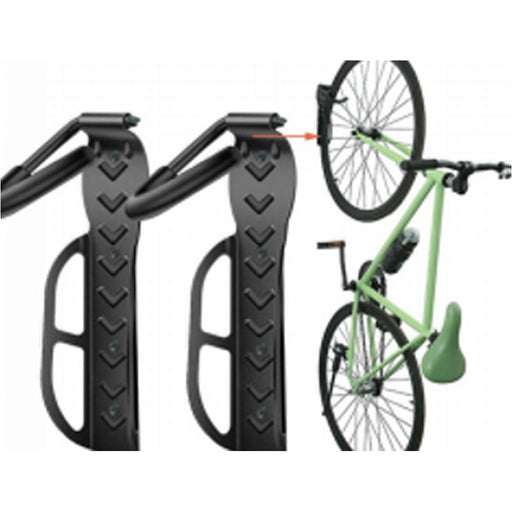 20kg Wall Mounted Bicycle Hanging Bracket - Garage Bike Hanger Storage Kit Set